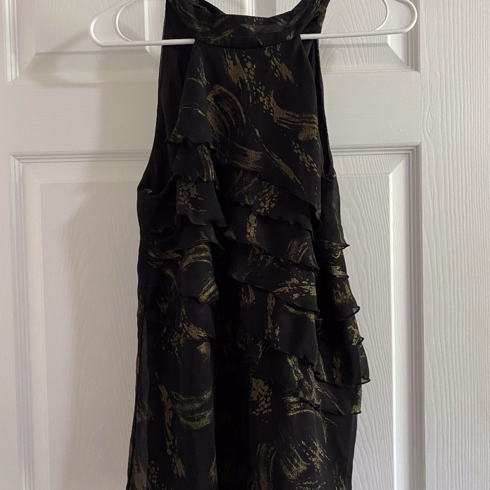 Black / Gold Print by B-Wear Pullover